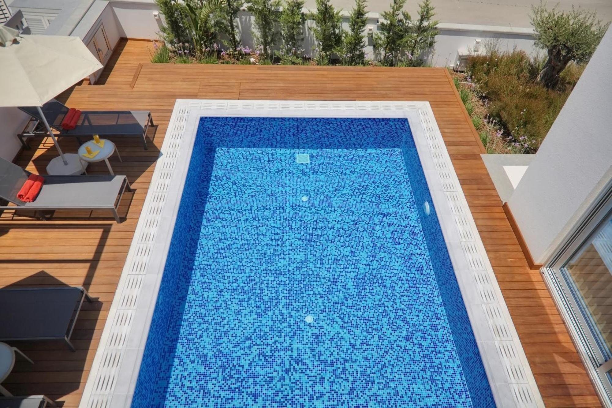 Seaview Luxury Villa Jacuzzi & Pool! 2 Min Beach Protaras Exterior foto