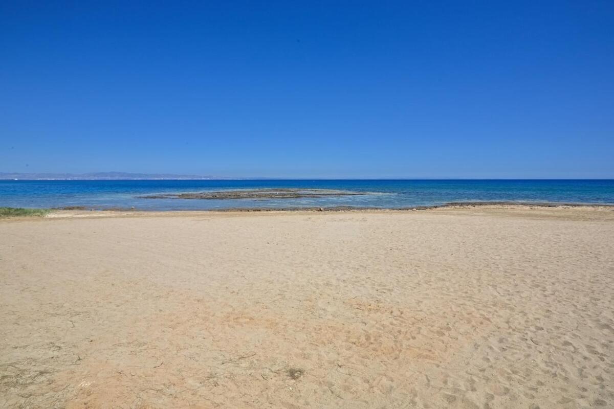 Seaview Luxury Villa Jacuzzi & Pool! 2 Min Beach Protaras Exterior foto